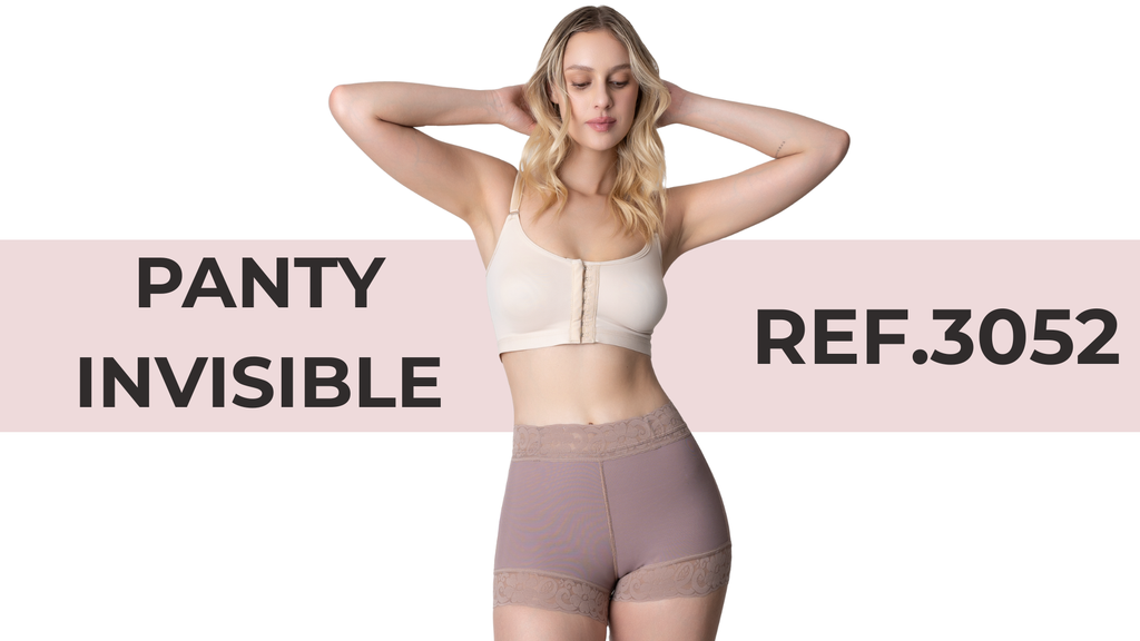 🍑 Panty Moldeador Push Up Glúteo Invisible 3052